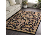 Blomkest Black&Yellow Traditional Wool Carpet - Promo - Ornate Home