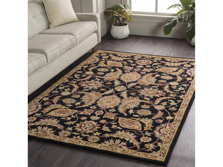 Blomkest Black&Yellow Traditional Wool Carpet - Promo - Ornate Home