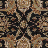 Blomkest Black&Yellow Traditional Wool Carpet - Promo - Ornate Home