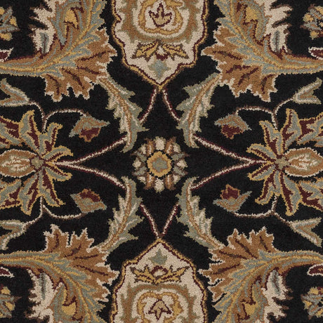 Blomkest Black&Yellow Traditional Wool Carpet - Promo - Ornate Home