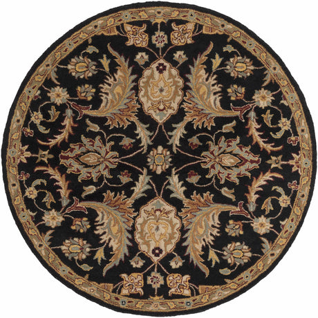 Blomkest Black&Yellow Traditional Wool Carpet - Promo - Ornate Home