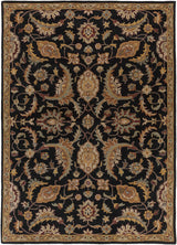 Blomkest Black&Yellow Traditional Wool Carpet - Promo - Ornate Home