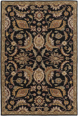 Blomkest Black&Yellow Traditional Wool Carpet - Promo - Ornate Home