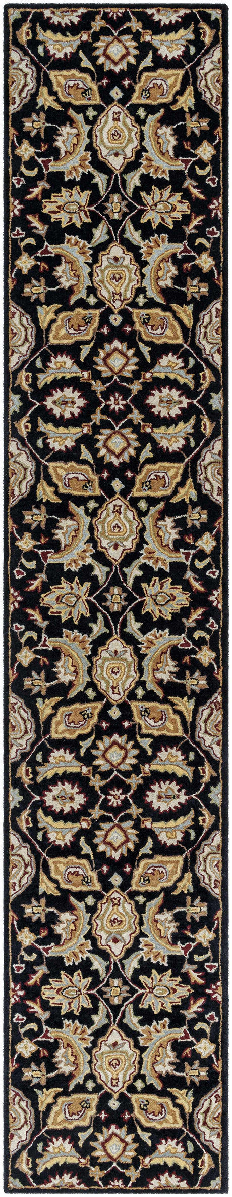 Blomkest Black&Yellow Traditional Wool Carpet - Promo - Ornate Home