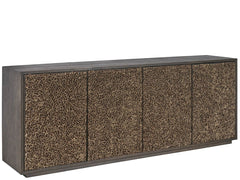 Blossom Dark Oak Credenza - Ornate Home