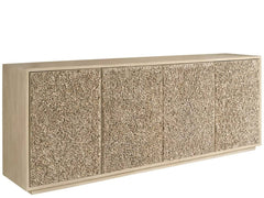 Blossom Light Oak Credenza - Ornate Home