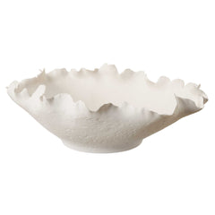 Blossom Off-white Short Bowl - Ornate Home