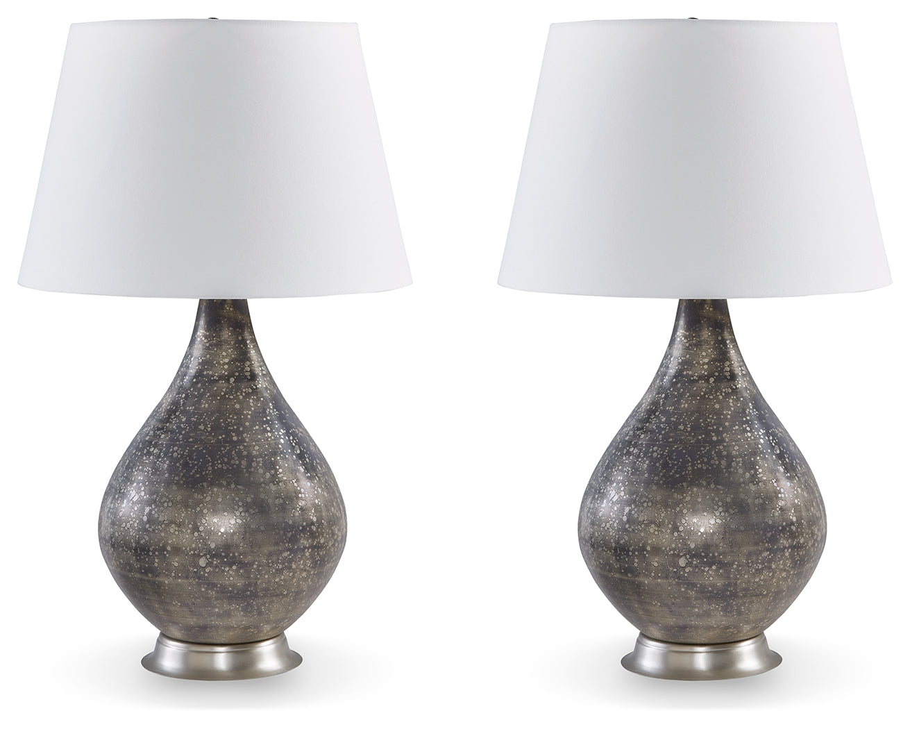 Bluacy Antique Gray Table Lamp (Set of 2) - Ornate Home