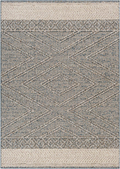Blue Areli Outdoor Area Rug - Clearance - Ornate Home