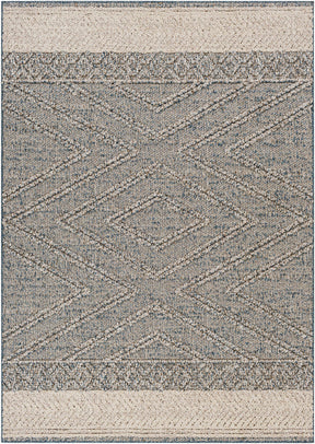 Blue Areli Outdoor Area Rug - Clearance - Ornate Home