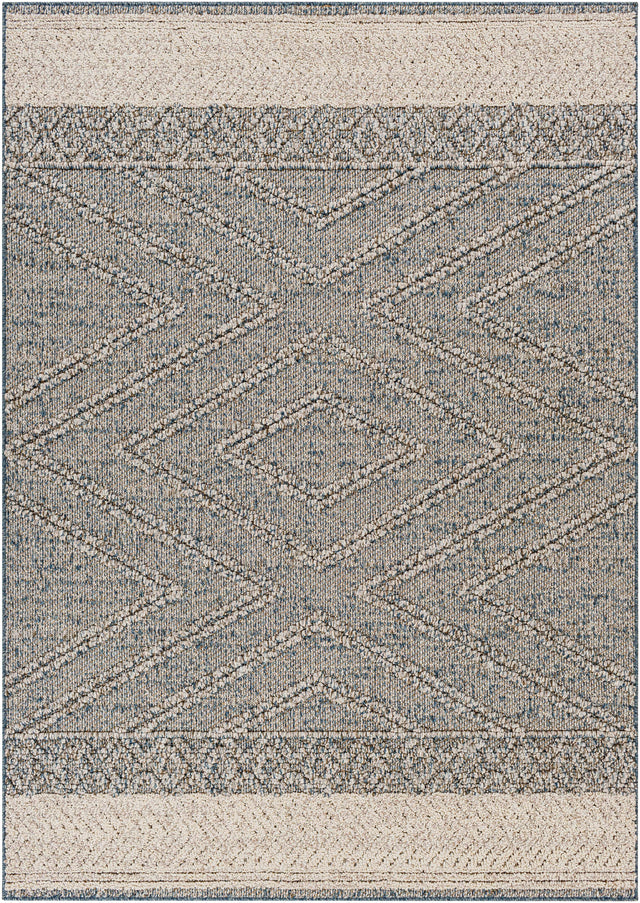 Blue Areli Outdoor Area Rug - Clearance - Ornate Home