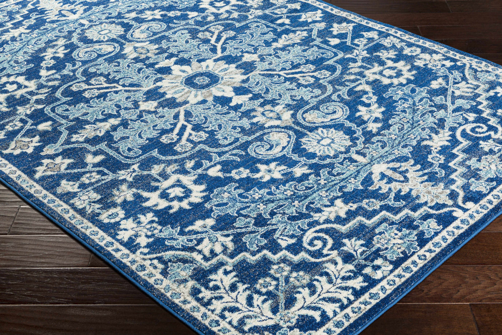 Blue Bodrum Area Rug - Ornate Home