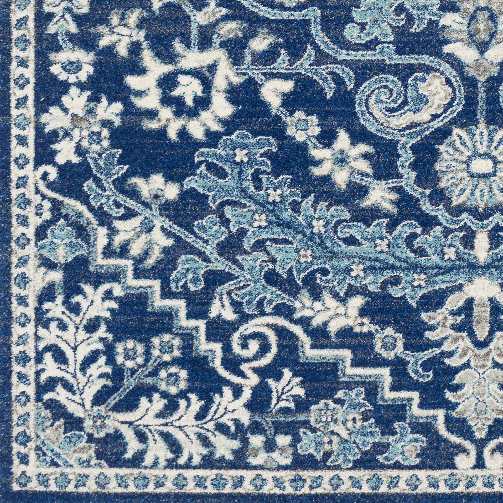 Blue Bodrum Area Rug - Ornate Home