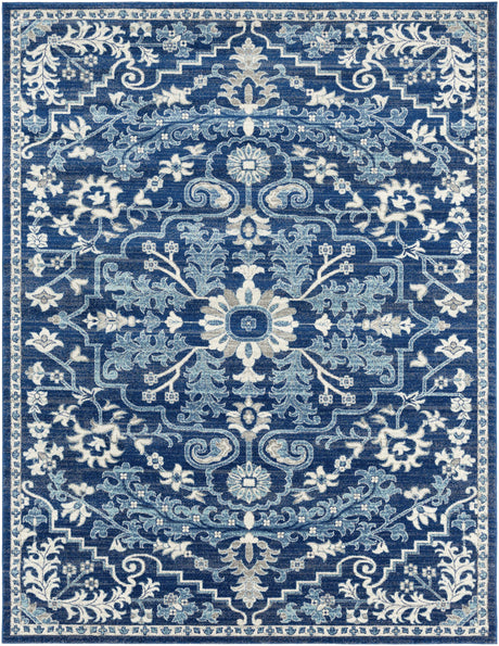 Blue Bodrum Area Rug - Ornate Home