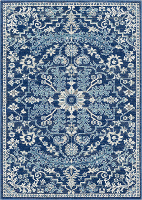 Blue Bodrum Area Rug - Ornate Home