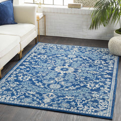Blue Bodrum Area Rug - Ornate Home
