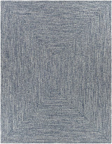 Blue Braided Faux Jute Outdoor Rug - Ornate Home