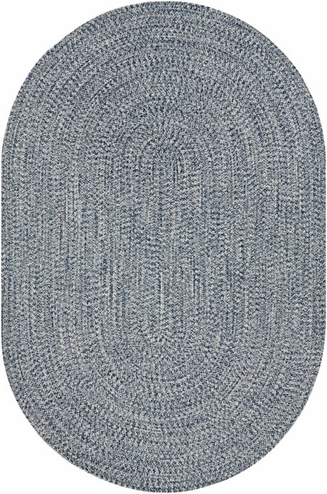 Blue Braided Faux Jute Rug - Ornate Home