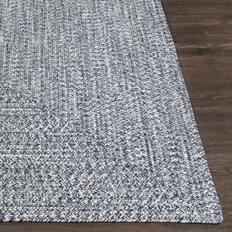 Blue Braided Faux Jute Rug - Ornate Home