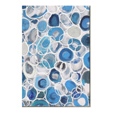 Blue Bubbles Multi Color Wall Decor - Ornate Home