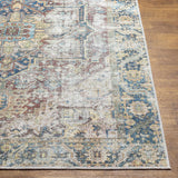 Blue Catigpian Distressed Washable Area Rug - Clearance - Ornate Home