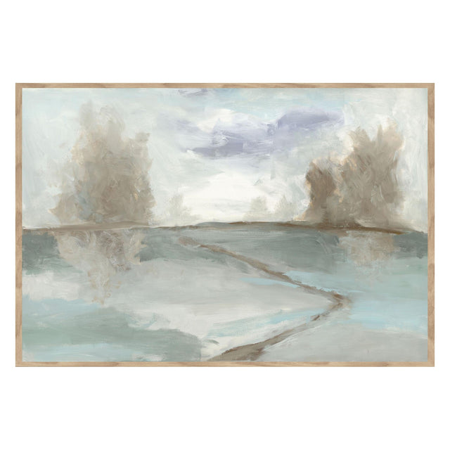 Blue Forest Blue Painting 48x72 by Buddy - Ornate Home