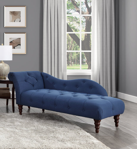Blue Hill Blue Chaise - Ornate Home
