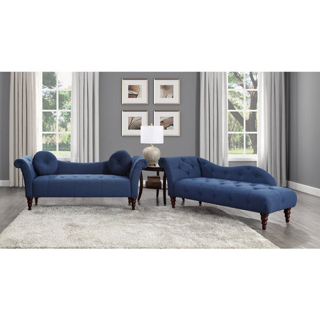 Blue Hill Blue Chaise - Ornate Home