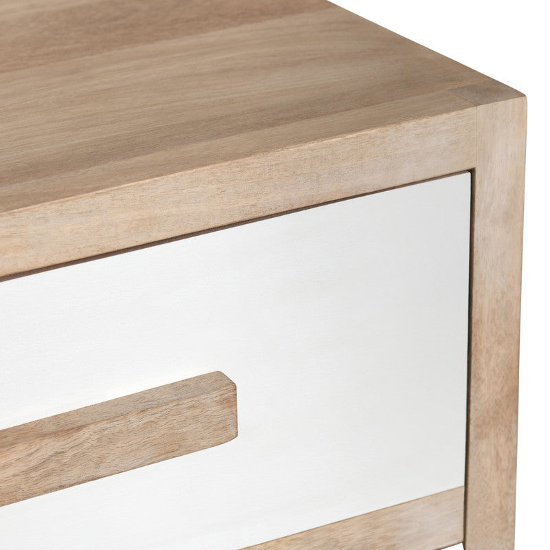 Blue Hills Brown/White Chest - Ornate Home