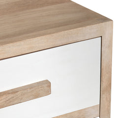 Blue Hills Brown/White Chest - Ornate Home