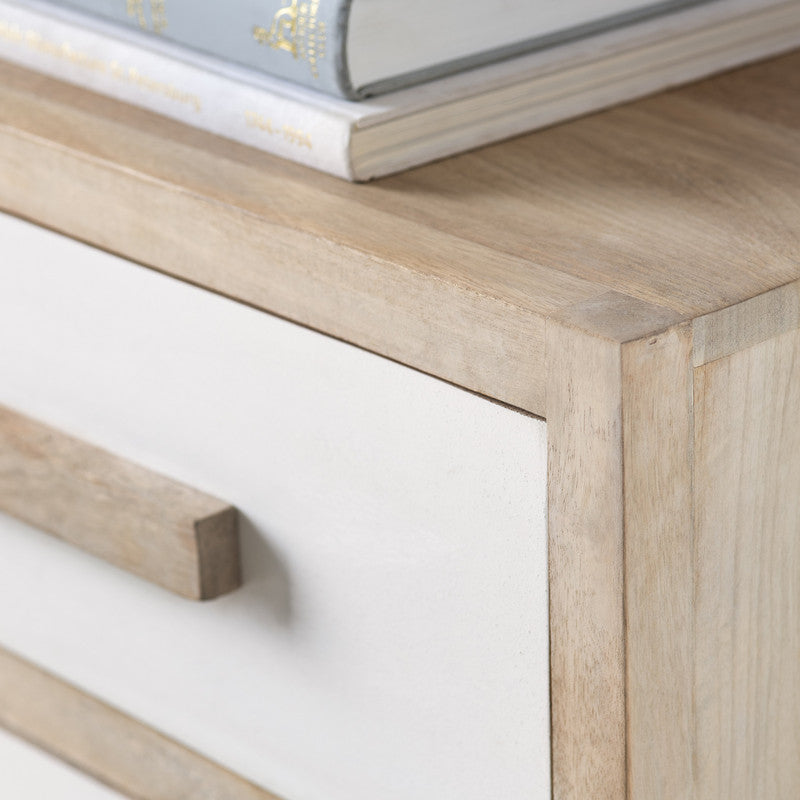 Blue Hills Brown/White Chest - Ornate Home