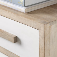 Blue Hills Brown/White Chest - Ornate Home