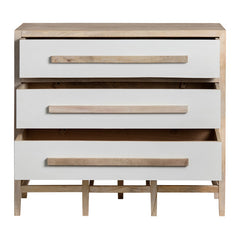 Blue Hills Brown/White Chest - Ornate Home