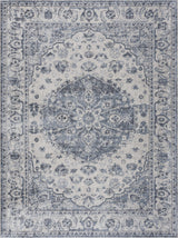 Blue Hiti Washable area rug - Clearance - Ornate Home