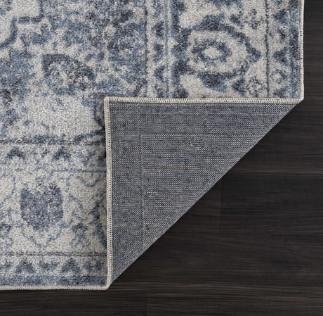 Blue Hiti Washable area rug - Clearance - Ornate Home