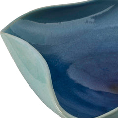 Blue Lagoon Blue/Green Outdoor Bowl - Ornate Home