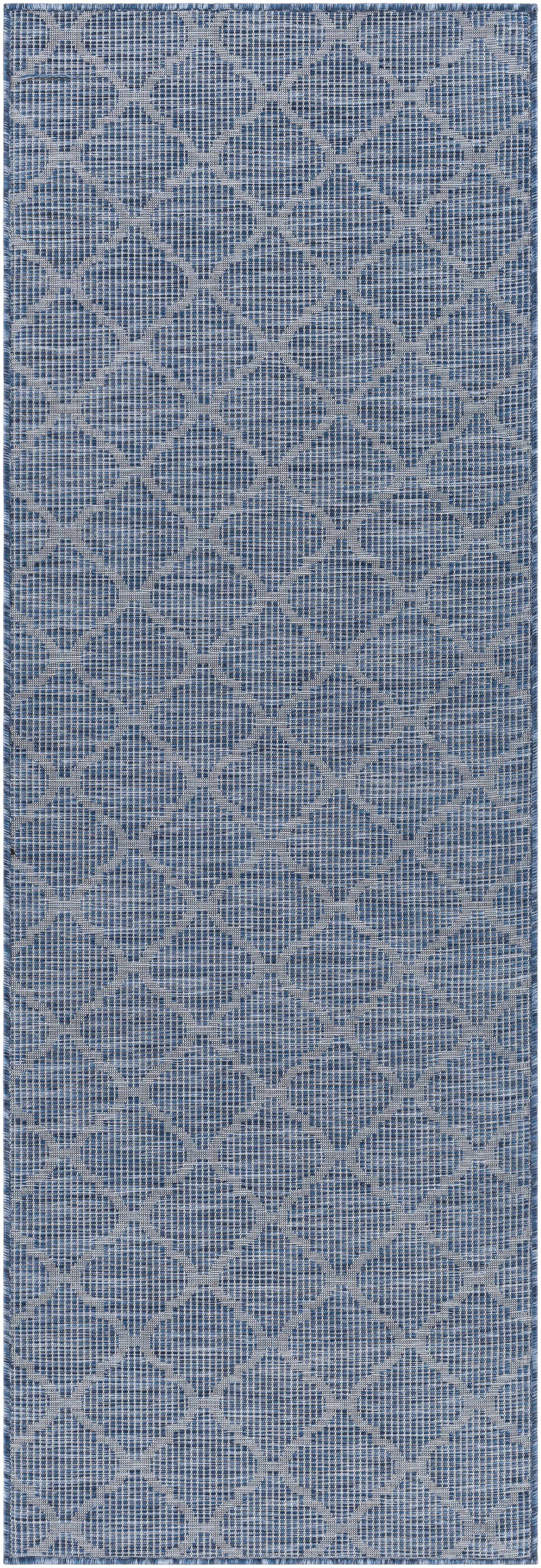 Blue Moolap Outdoor Rug - Clearance - Ornate Home