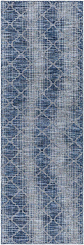 Blue Moolap Outdoor Rug - Clearance - Ornate Home