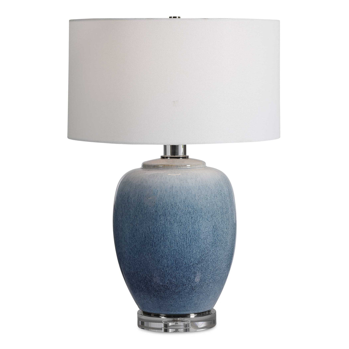 Blue Waters Blue Ceramic Table Lamp - Ornate Home