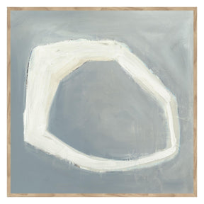 Bluff II Blue/White Painting 36x36 by Buddy - Ornate Home