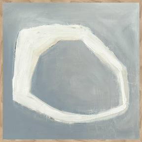 Bluff II Blue/White Painting 48x48 by Buddy - Ornate Home
