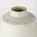 Blume Off-White/Gray Large Textured Vase - Ornate Home