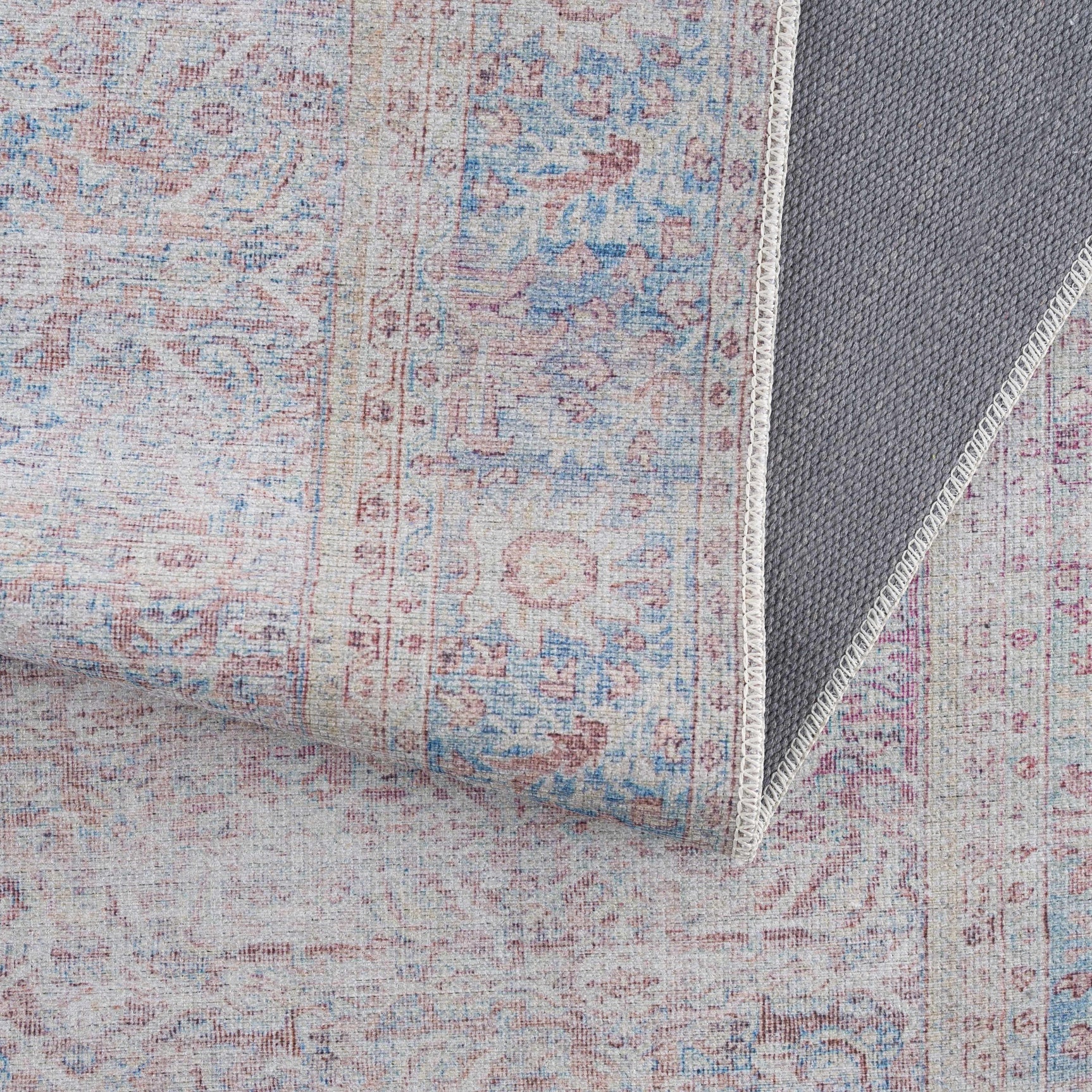 Blush Dare Faded Vintage Washable Rug - Promo - Ornate Home