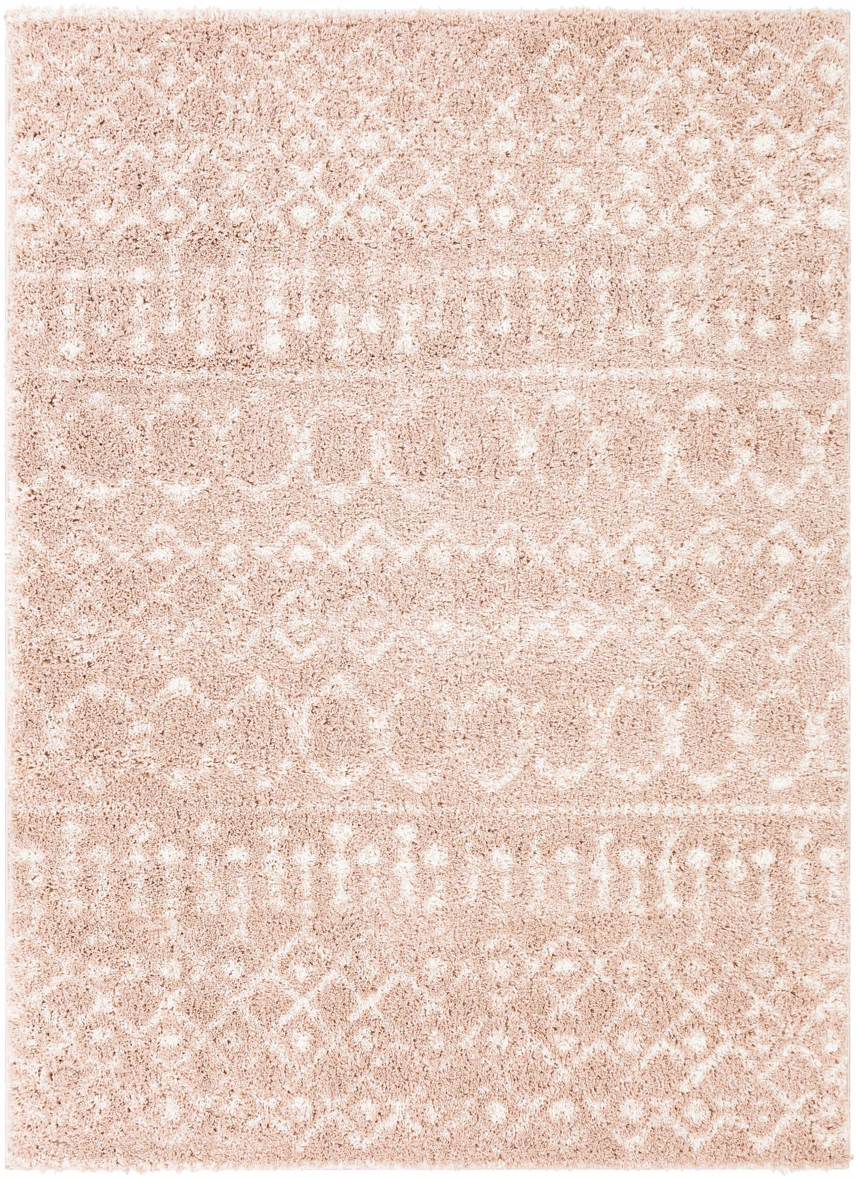 Blush Plush Area Rug - Ornate Home