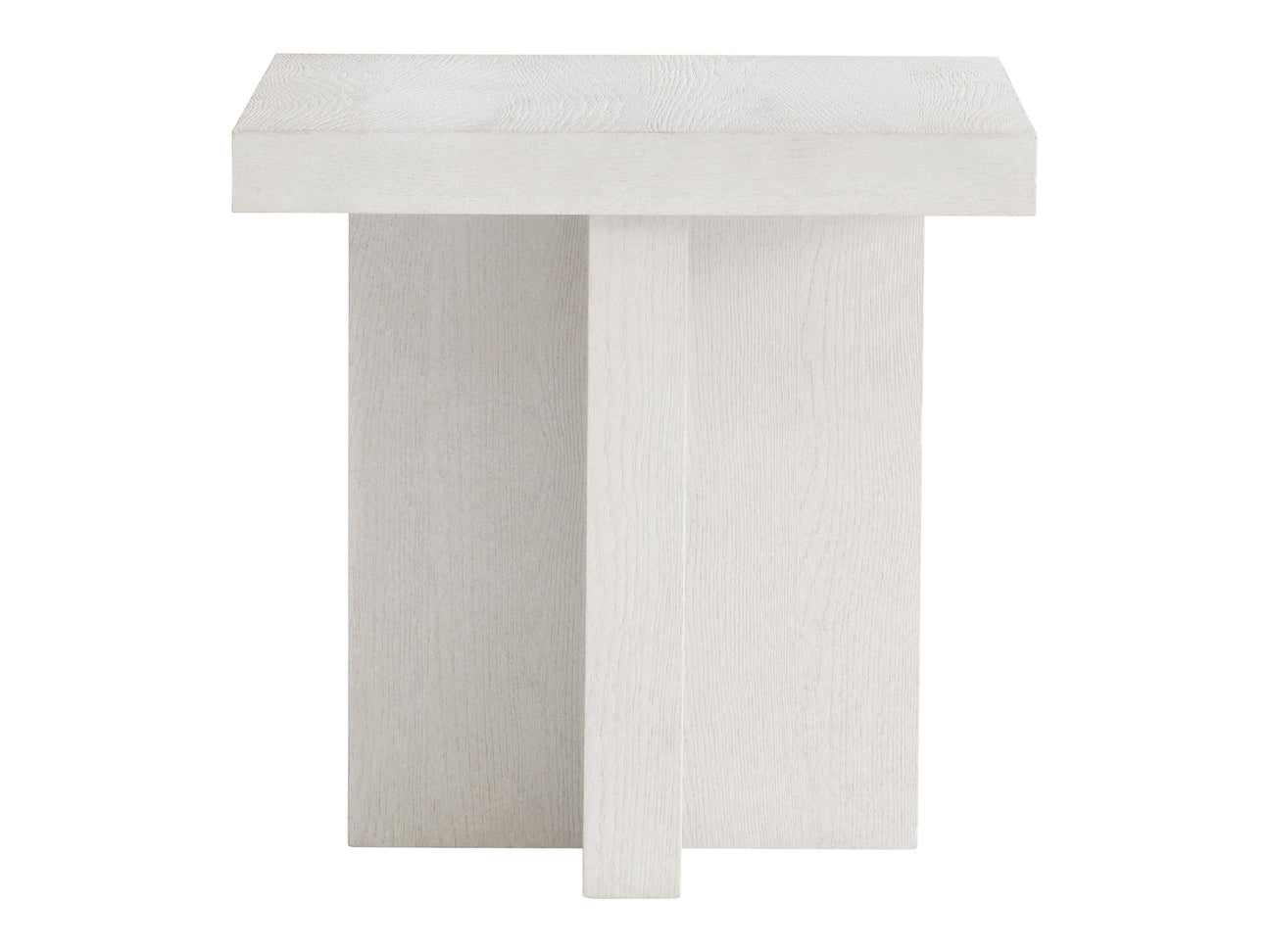 Blythe Sandblasted White Side Table - Ornate Home