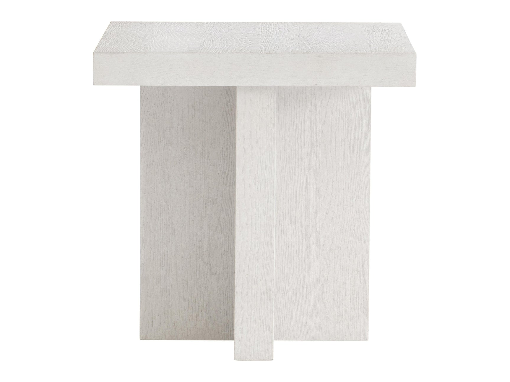 Blythe Sandblasted White Side Table - Ornate Home