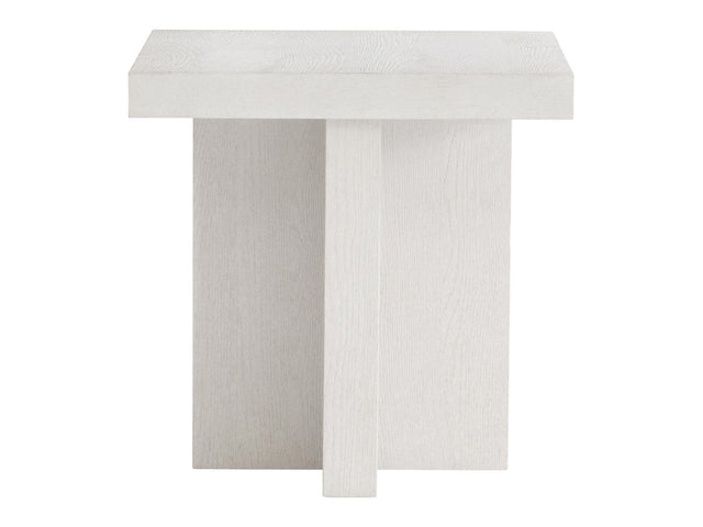 Blythe Sandblasted White Side Table - Ornate Home