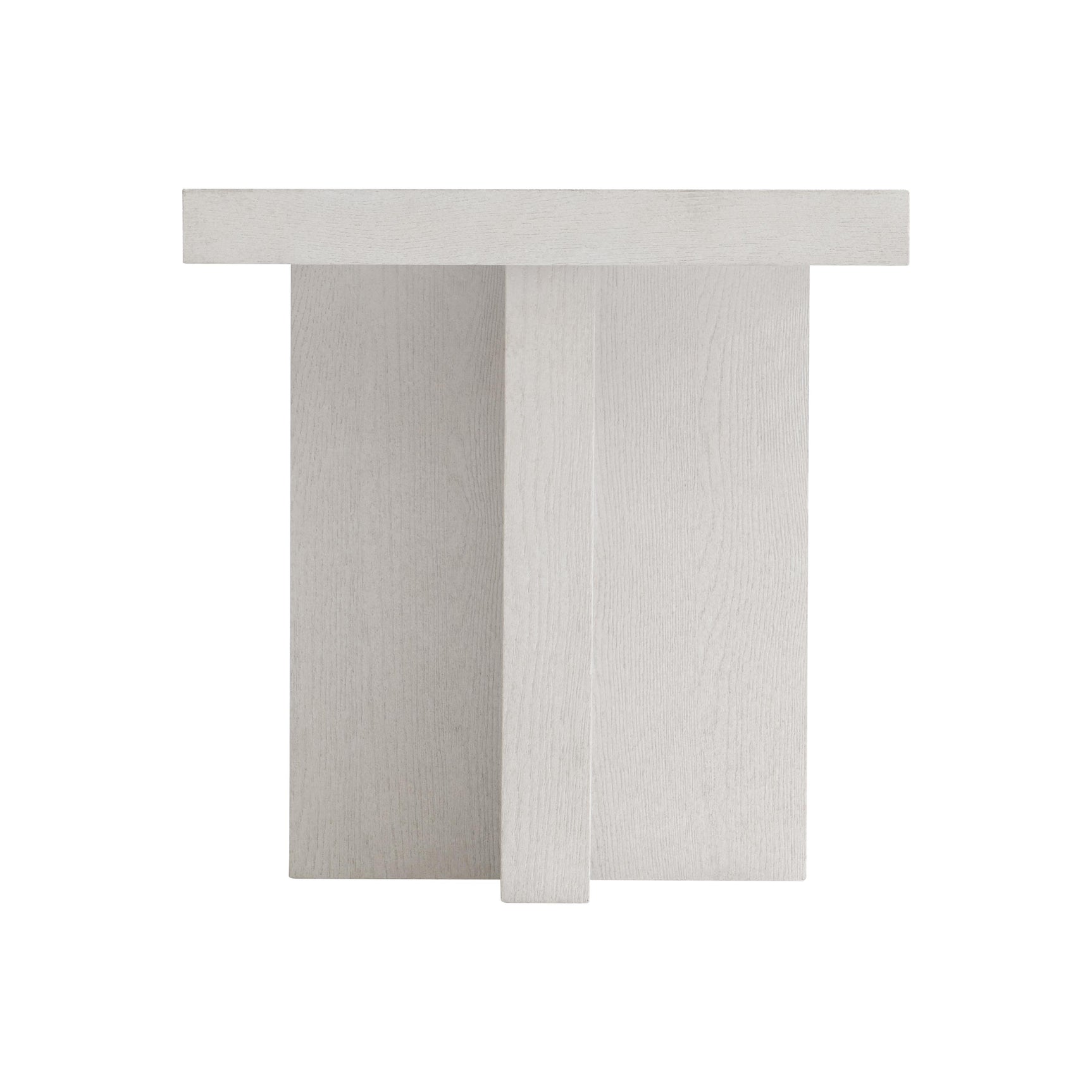 Blythe Sandblasted White Side Table - Ornate Home