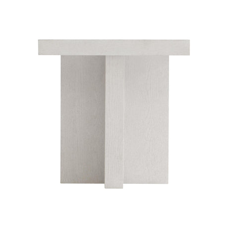 Blythe Sandblasted White Side Table - Ornate Home