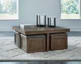 Boardernest Brown Coffee Table and 2 End Tables (Online Special Price) - Ornate Home